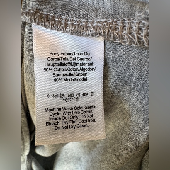 New DKNY grey tee shirt dress - Picture 6 of 8